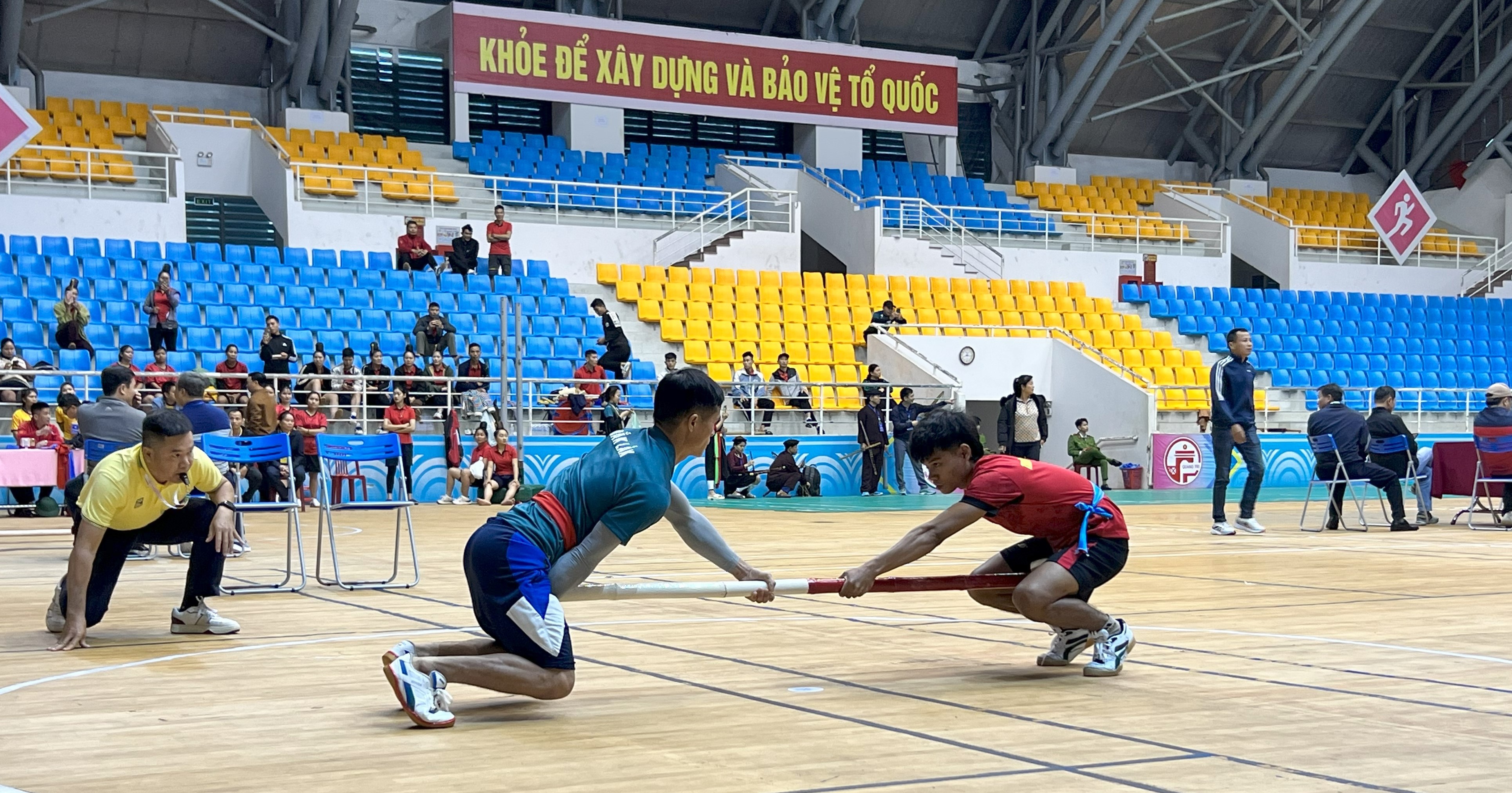 Trận thi đấu trong khuôn khổ Ngày hội Văn hoá các Dân tộc Việt Nam tại Quảng Trị năm 2024